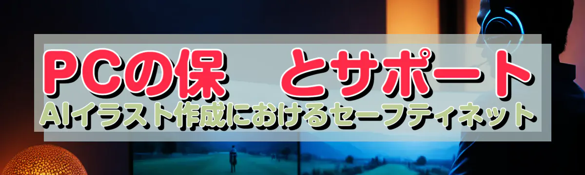 PCの保?とサポート AIイラスト作成におけるセーフティネット