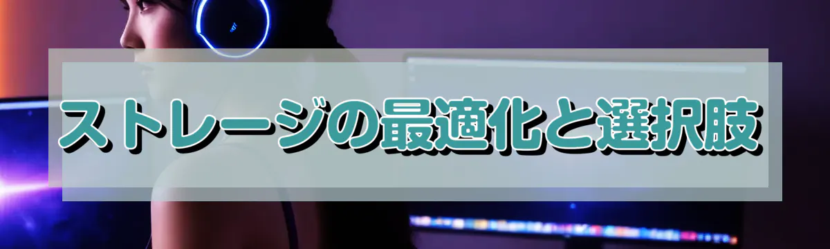 ストレージの最適化と選択肢