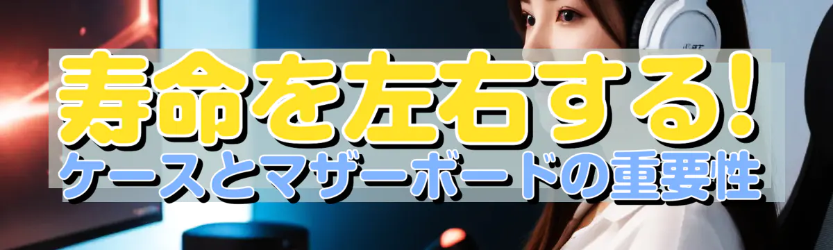 寿命を左右する! ケースとマザーボードの重要性