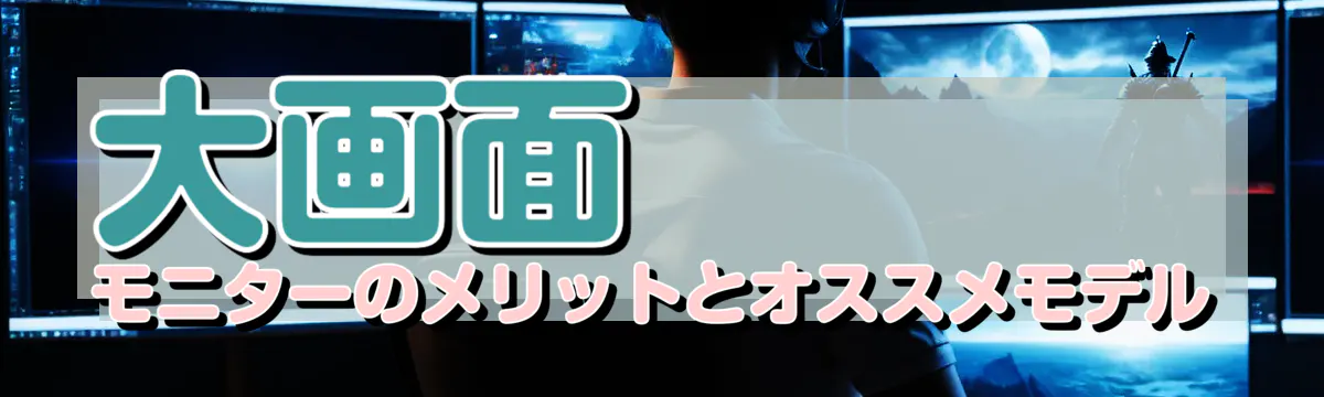 大画面モニターのメリットとオススメモデル