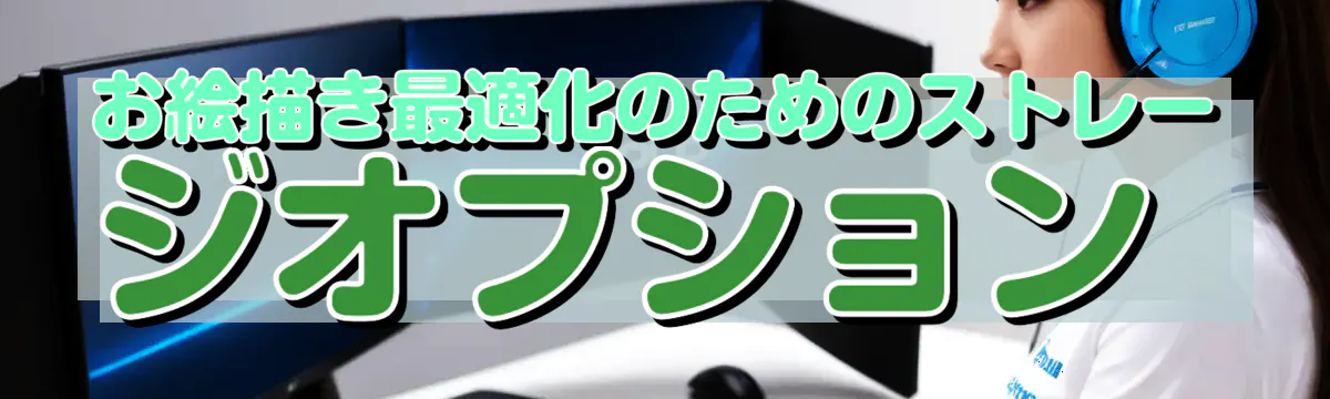 お絵描き最適化のためのストレージオプション 
