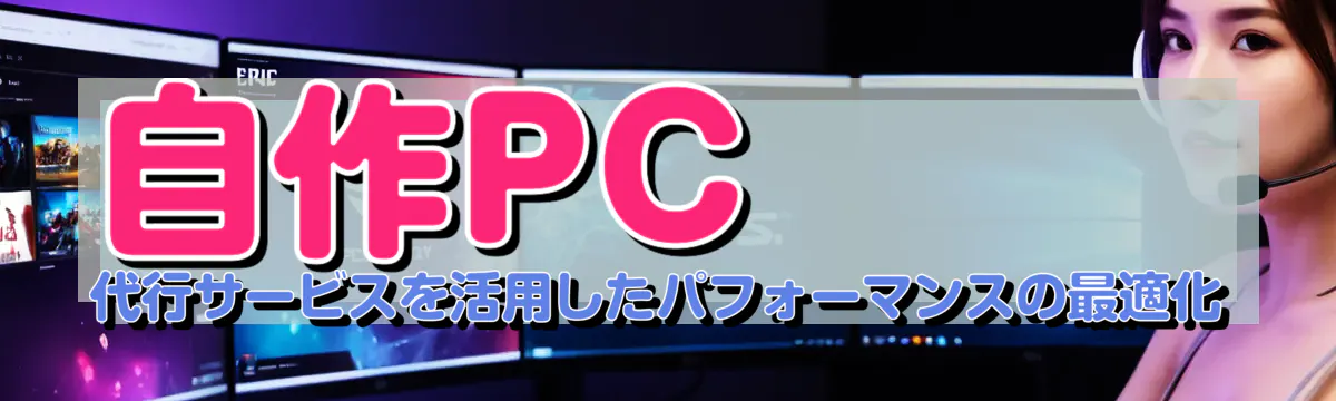 自作PC代行サービスを活用したパフォーマンスの最適化