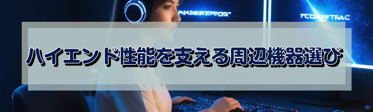 ハイエンド性能を支える周辺機器選び