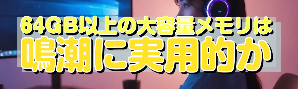 64GB以上の大容量メモリは鳴潮に実用的か