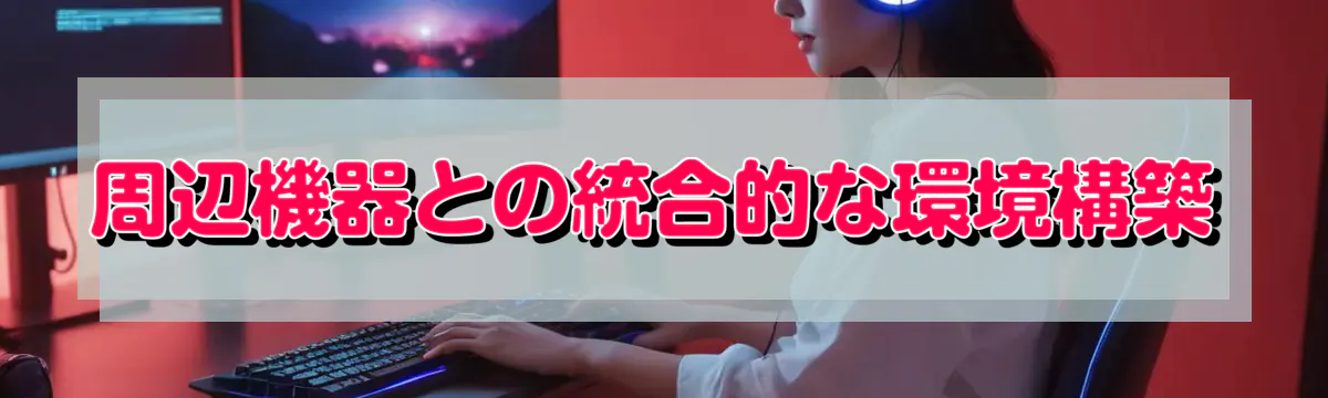 周辺機器との統合的な環境構築