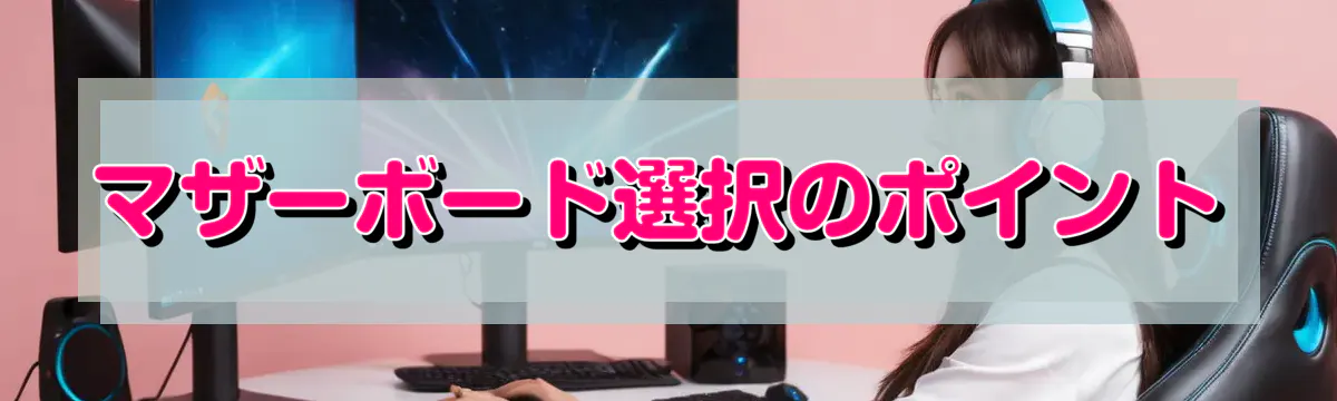 マザーボード選択のポイント
