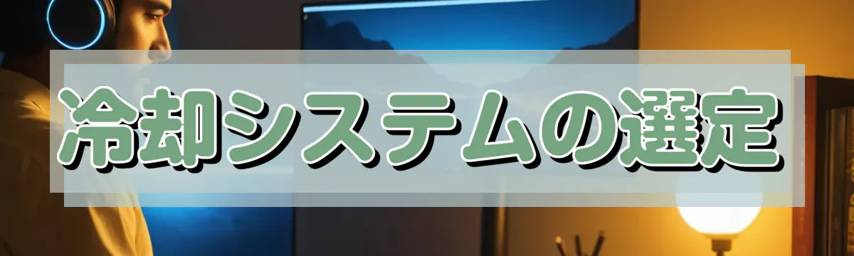 冷却システムの選定