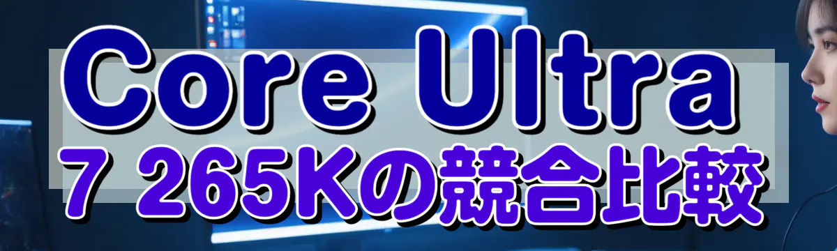 Core Ultra 7 265Kの競合比較