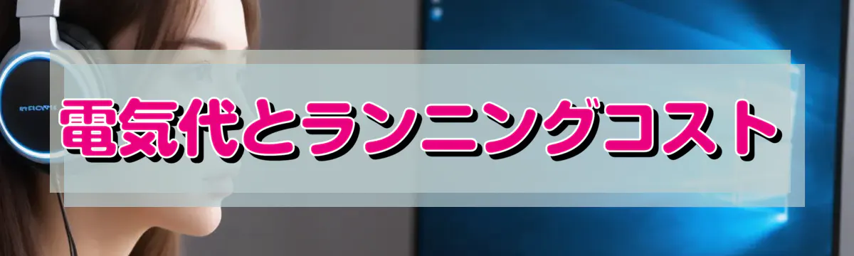 電気代とランニングコスト