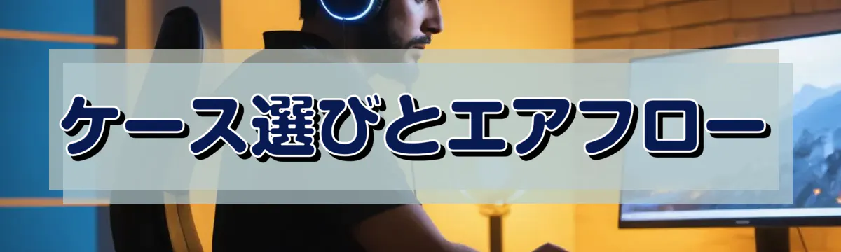 ケース選びとエアフロー