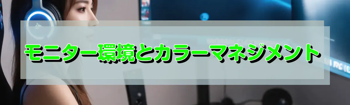 モニター環境とカラーマネジメント