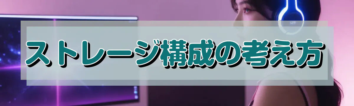 ストレージ構成の考え方