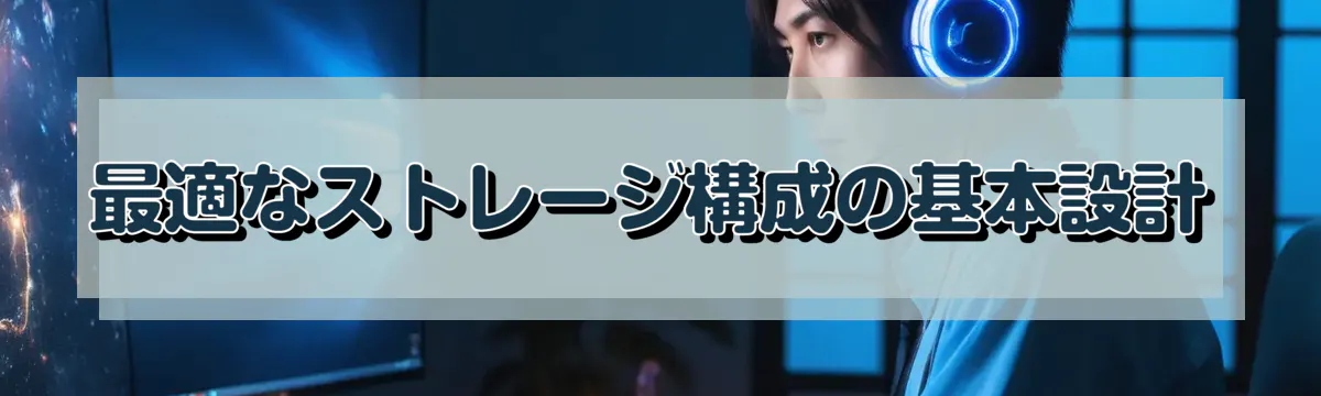 最適なストレージ構成の基本設計