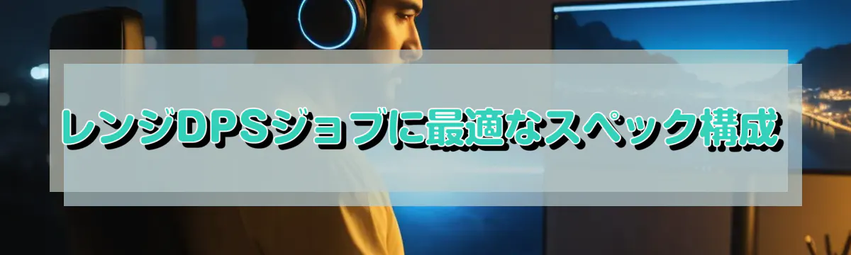 レンジDPSジョブに最適なスペック構成