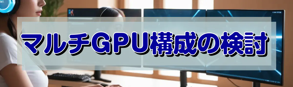 マルチGPU構成の検討