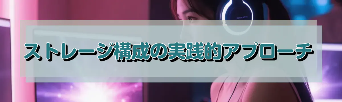 ストレージ構成の実践的アプローチ