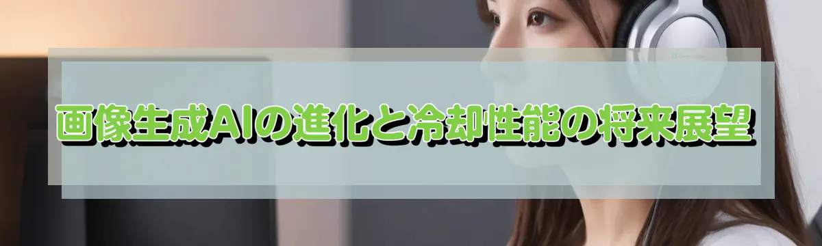 画像生成AIの進化と冷却性能の将来展望