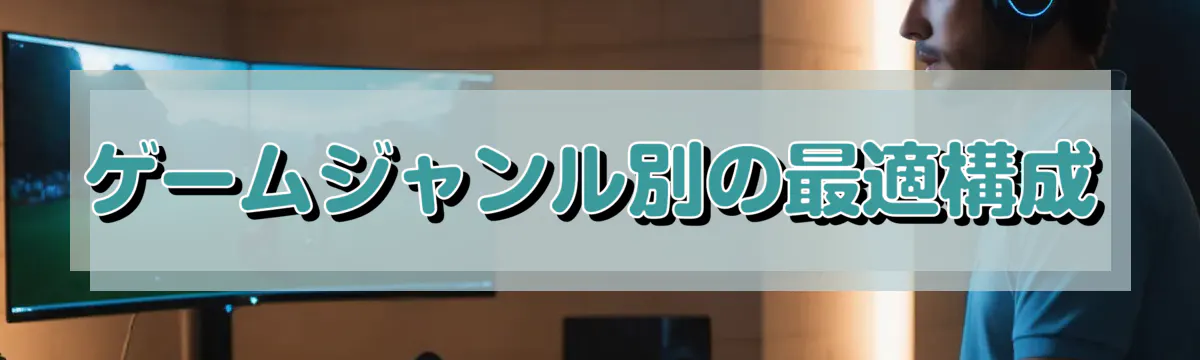 ゲームジャンル別の最適構成