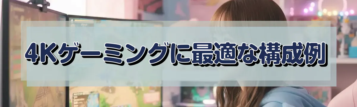 4Kゲーミングに最適な構成例