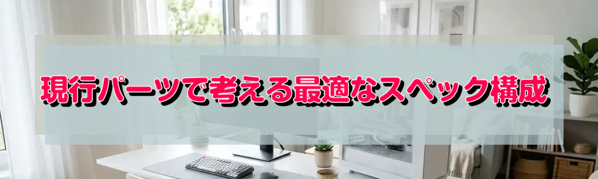 現行パーツで考える最適なスペック構成