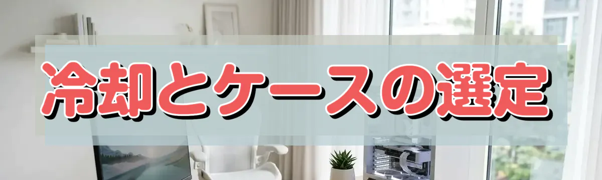 冷却とケースの選定