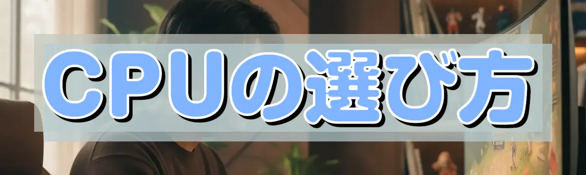 CPUの選び方