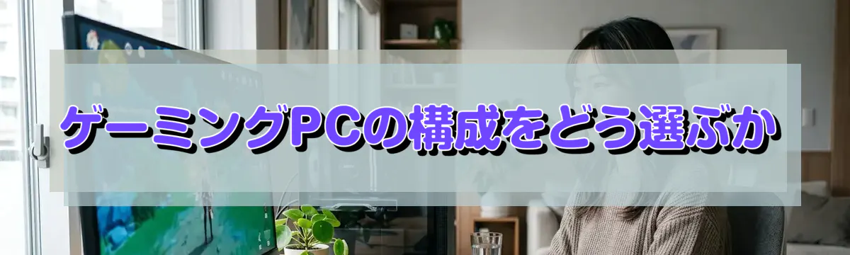 ゲーミングPCの構成をどう選ぶか